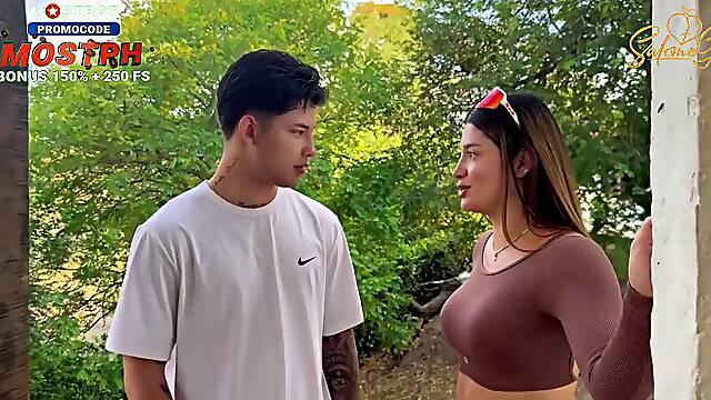 Salome Gil Seduces the Next Neighbor Who Has Been Married for More Than a Decade for His Partner and Threatens Himself