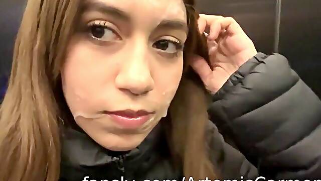 Mays Facial Cumwalk