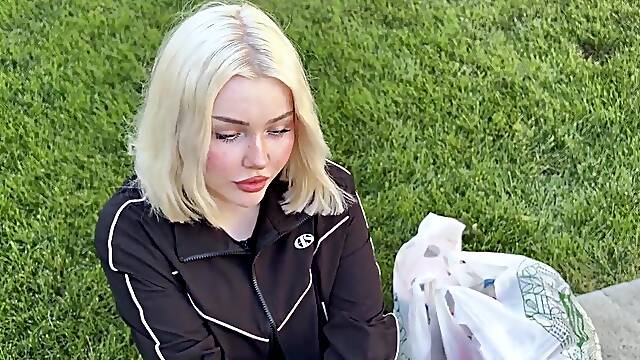 Aid me cum! marvelous golden-haired craves to screw and creampie!