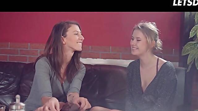 Breathtaking Czech Emylia Argan Seduces Pretty Waitress Into Vehement Lesbo Sex - A ANGEL KNOWS