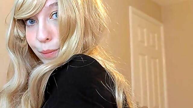 Step-Mamma Makes a Deal not To tell Anyone After Falling on my Cock by Accident