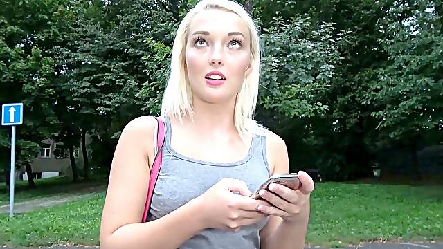 Public Agent - I CREAMPIED twenty one year Old Lovite Fates Incredible cunny outside